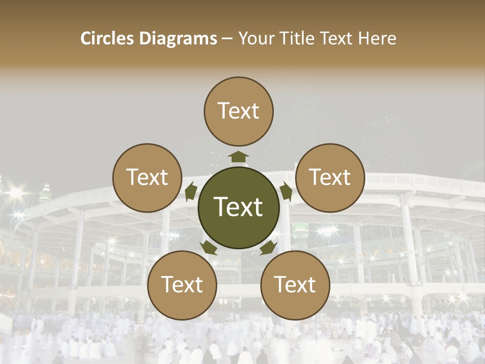 A Large Building With A Clock Tower In The Background PowerPoint Template