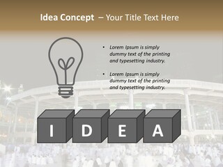 A Large Building With A Clock Tower In The Background PowerPoint Template