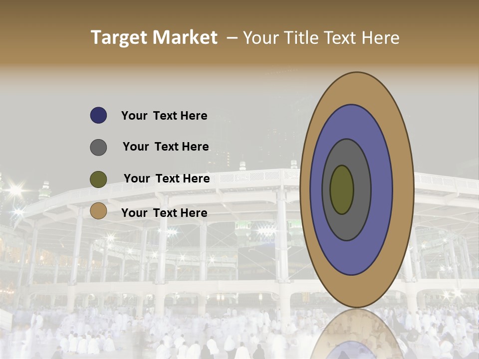 A Large Building With A Clock Tower In The Background PowerPoint Template