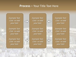 A Large Building With A Clock Tower In The Background PowerPoint Template