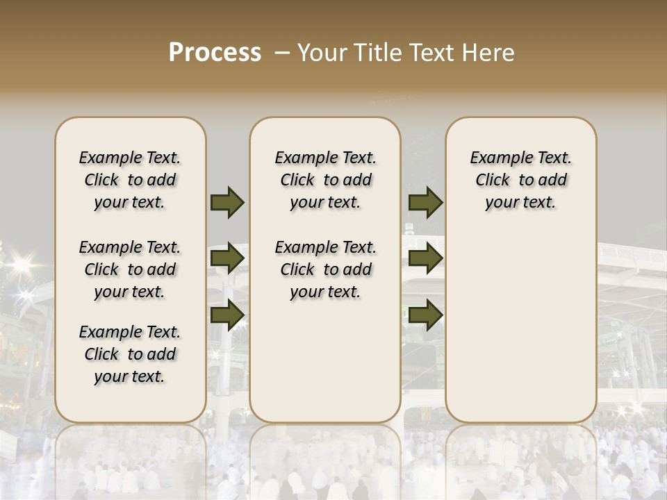 A Large Building With A Clock Tower In The Background PowerPoint Template