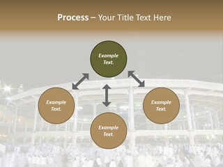 A Large Building With A Clock Tower In The Background PowerPoint Template