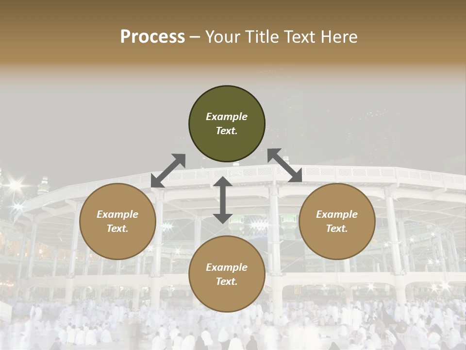 A Large Building With A Clock Tower In The Background PowerPoint Template