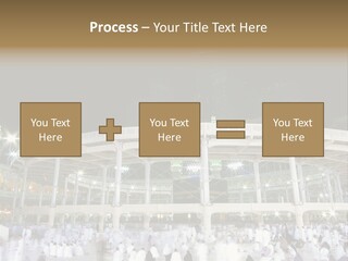 A Large Building With A Clock Tower In The Background PowerPoint Template