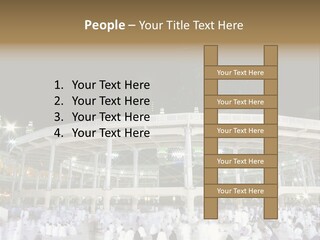 A Large Building With A Clock Tower In The Background PowerPoint Template