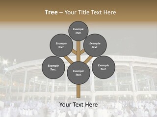 A Large Building With A Clock Tower In The Background PowerPoint Template