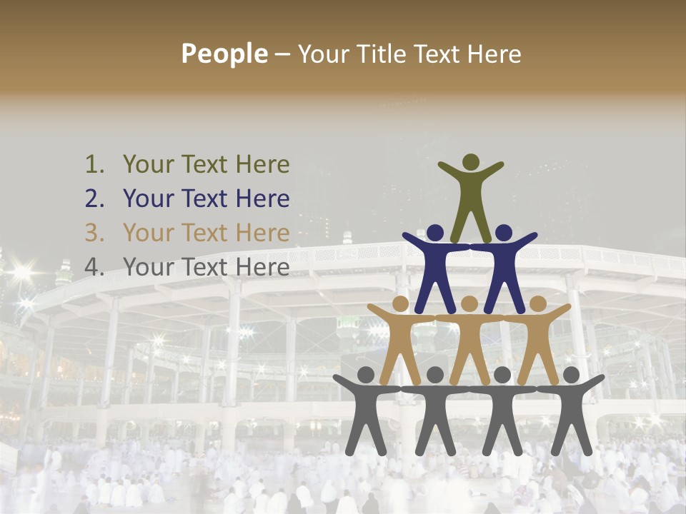 A Large Building With A Clock Tower In The Background PowerPoint Template