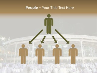 A Large Building With A Clock Tower In The Background PowerPoint Template