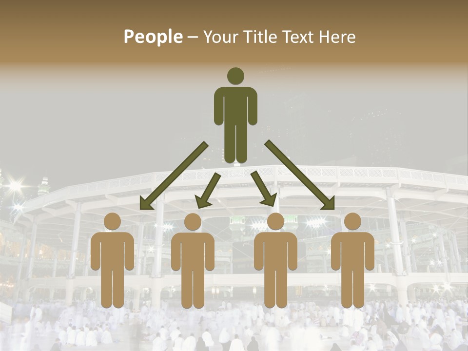 A Large Building With A Clock Tower In The Background PowerPoint Template