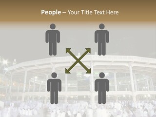 A Large Building With A Clock Tower In The Background PowerPoint Template