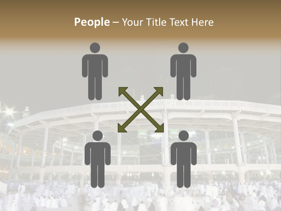 A Large Building With A Clock Tower In The Background PowerPoint Template