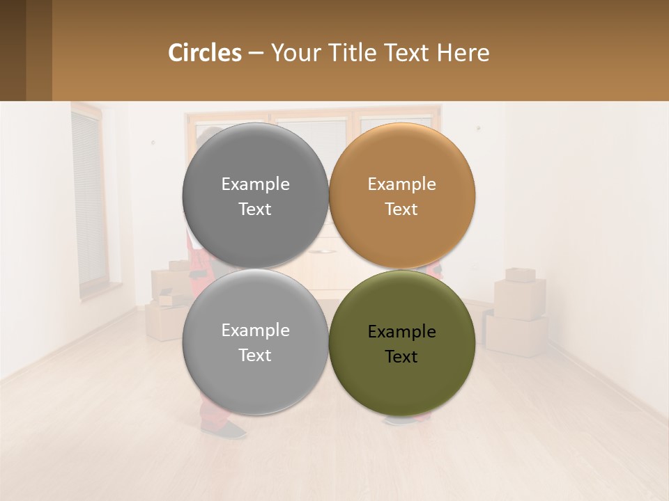 A Couple Of Men Standing Next To Each Other In A Room PowerPoint Template