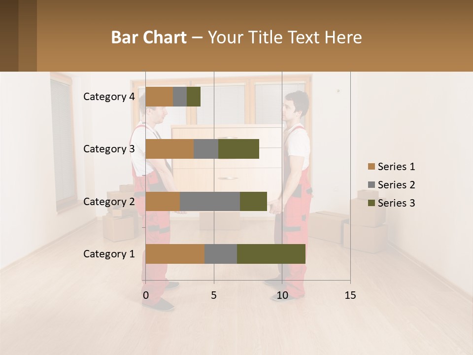 A Couple Of Men Standing Next To Each Other In A Room PowerPoint Template