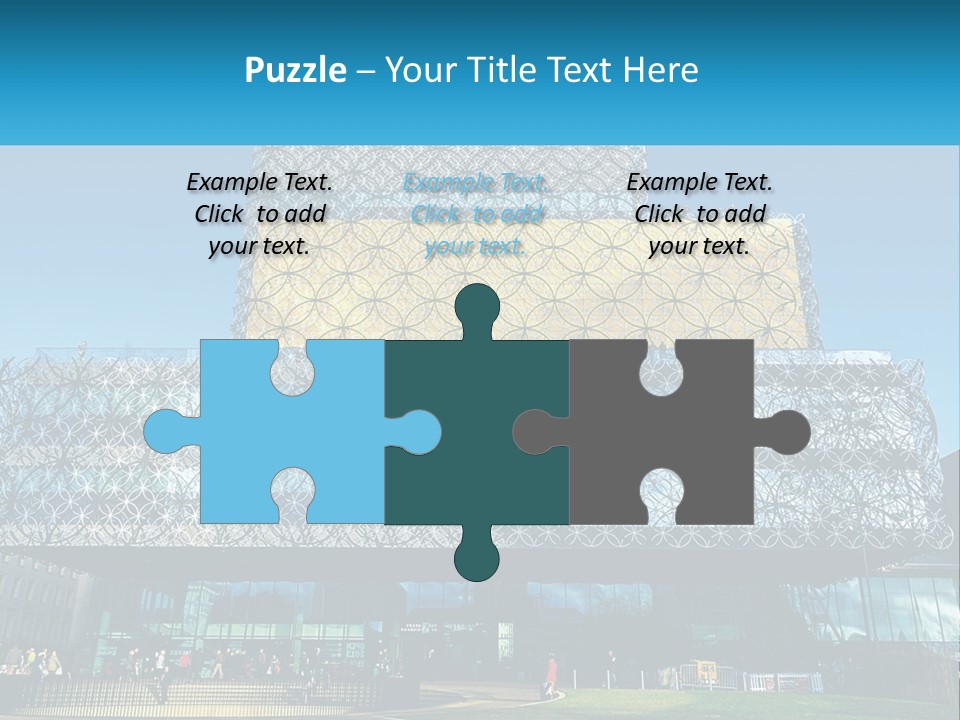 A Building That Has A Lot Of Windows On It PowerPoint Template