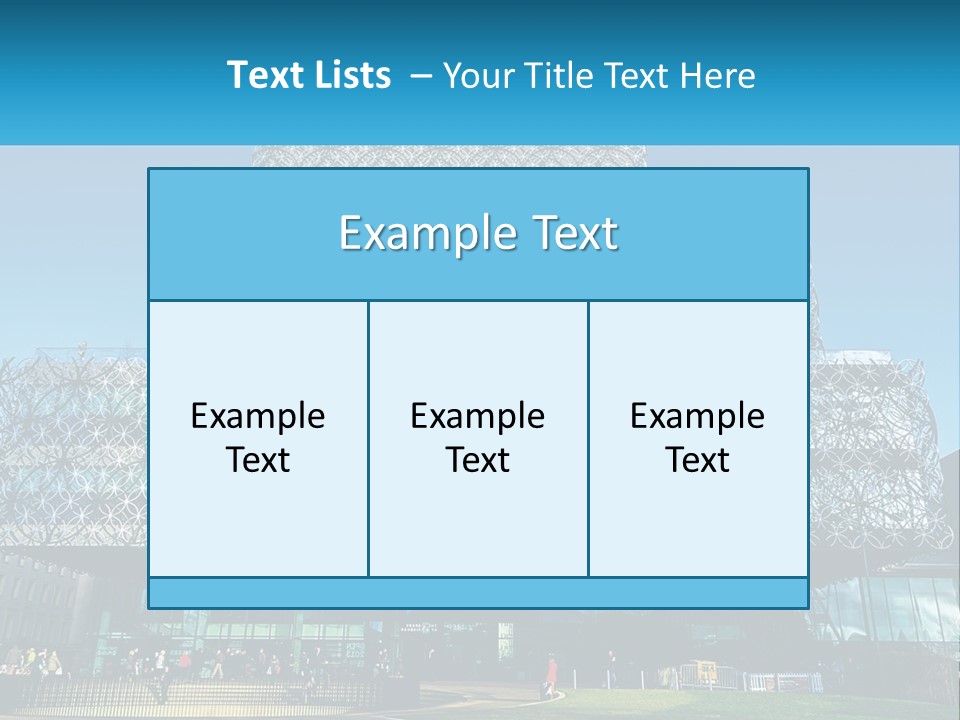 A Building That Has A Lot Of Windows On It PowerPoint Template