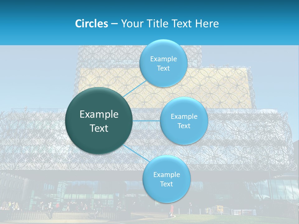 A Building That Has A Lot Of Windows On It PowerPoint Template