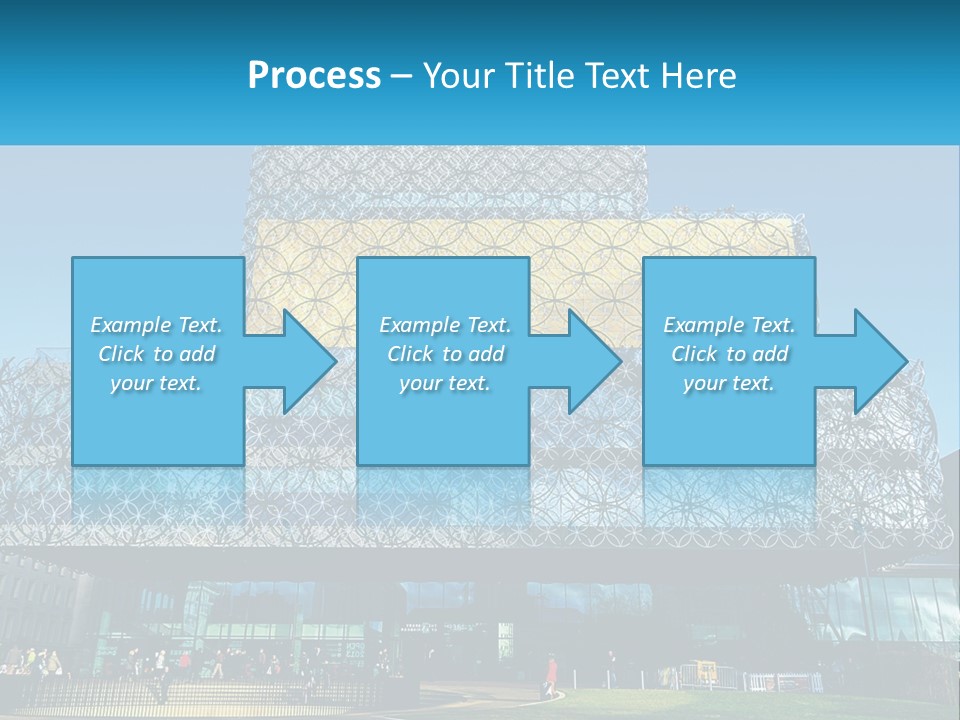 A Building That Has A Lot Of Windows On It PowerPoint Template