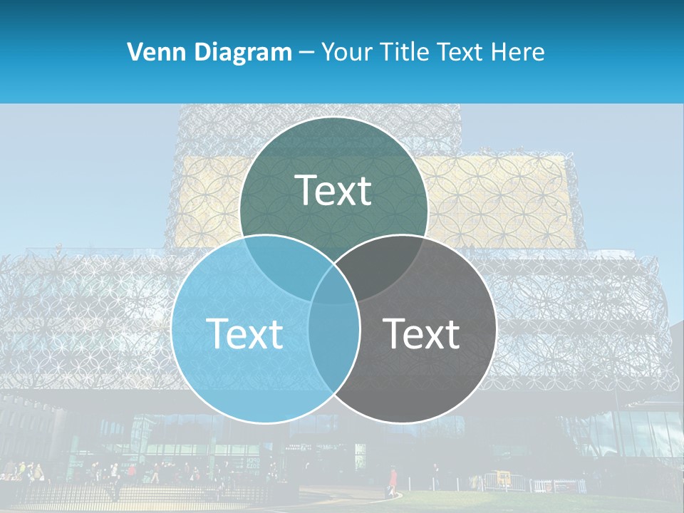 A Building That Has A Lot Of Windows On It PowerPoint Template