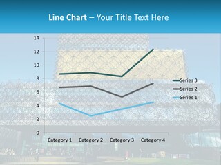 A Building That Has A Lot Of Windows On It PowerPoint Template