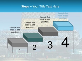 A Building That Has A Lot Of Windows On It PowerPoint Template
