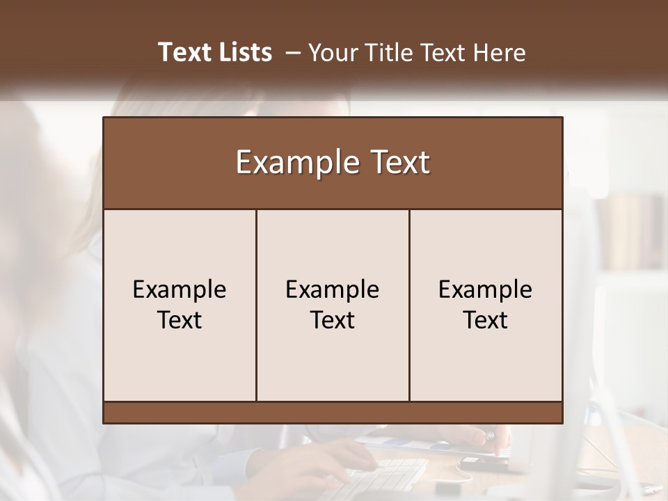 A Man And Woman Looking At A Computer Screen PowerPoint Template