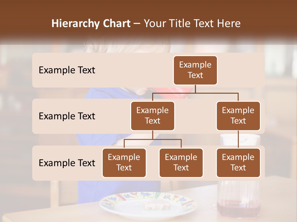 A Little Boy Drinking From A Red Cup PowerPoint Template
