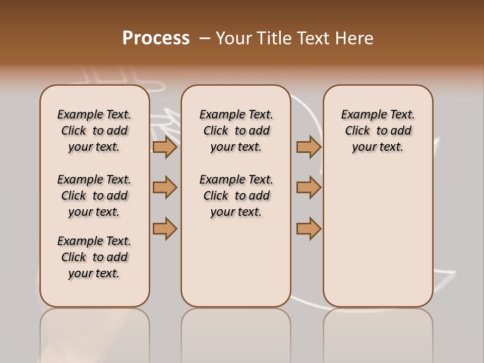 A Person Writing On A Blackboard With A White Marker PowerPoint Template