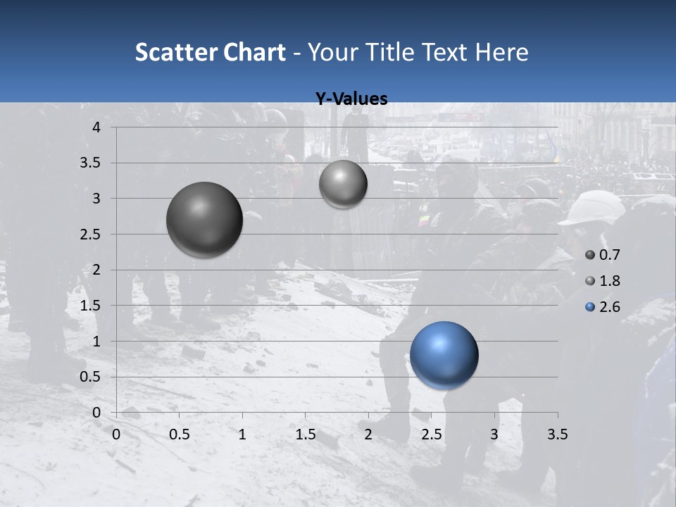 A Group Of Military Men Standing In The Snow PowerPoint Template