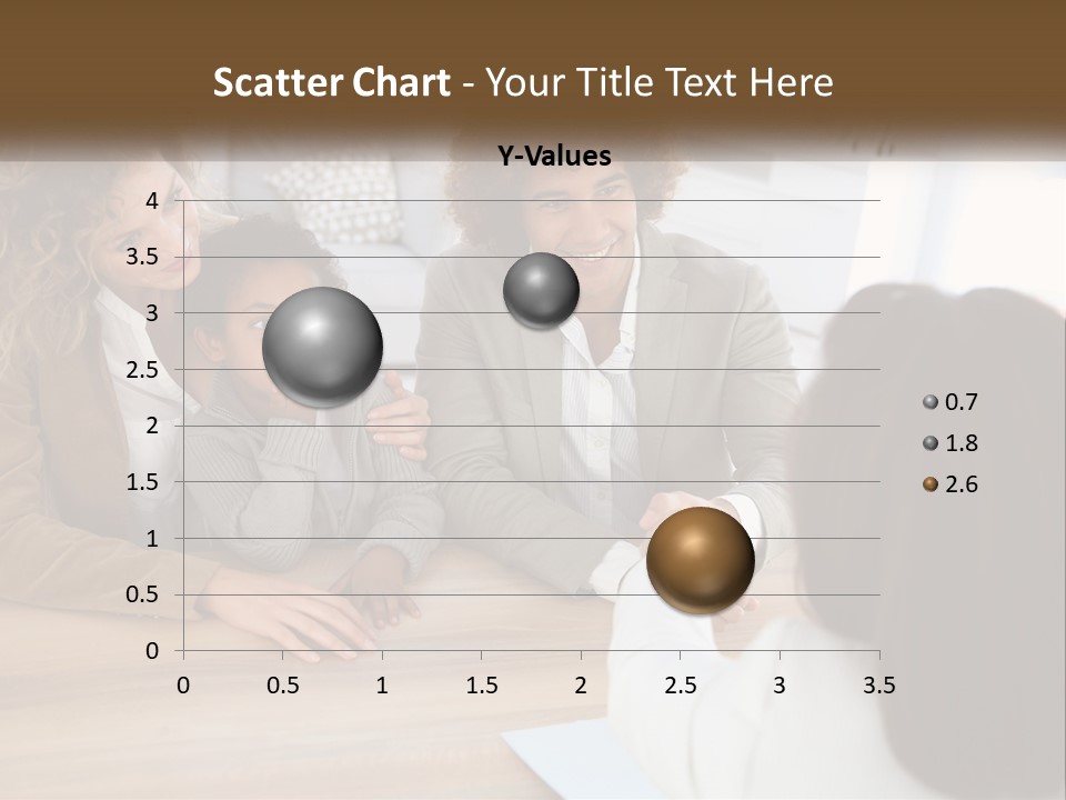 A Group Of People Sitting Around A Wooden Table PowerPoint Template