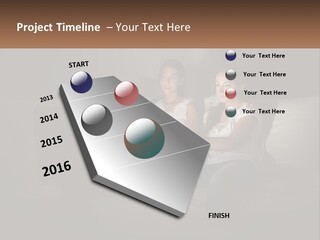 Two Girls Sitting On A Couch Watching A Movie PowerPoint Template