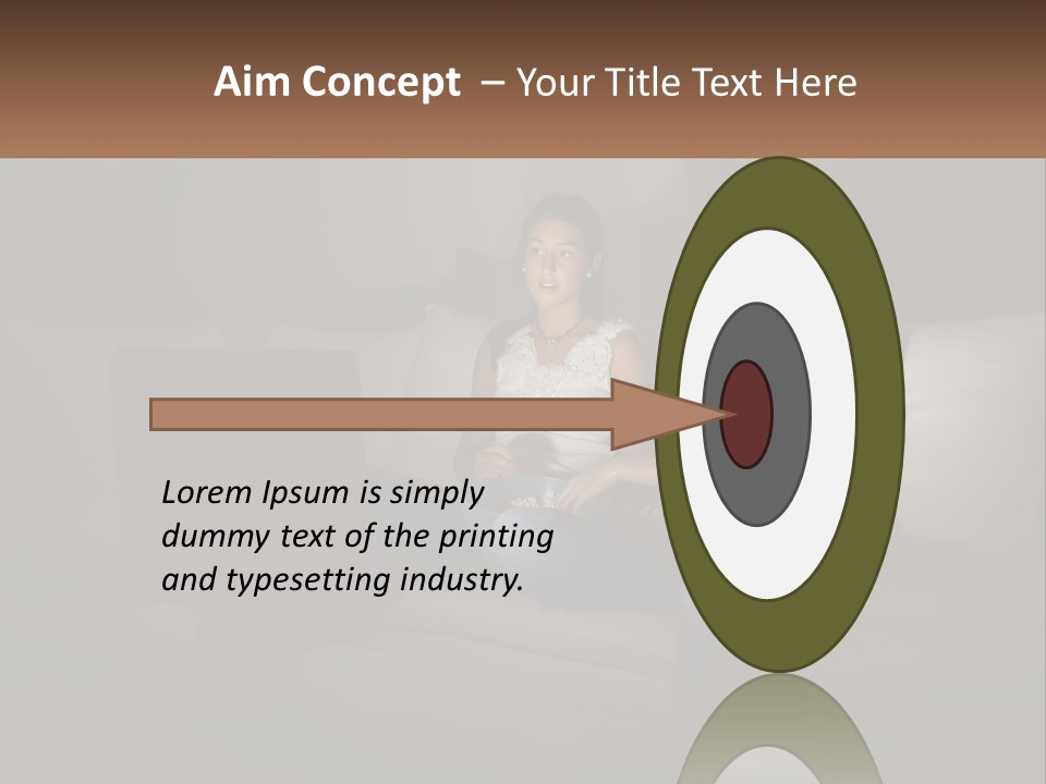 Two Girls Sitting On A Couch Watching A Movie PowerPoint Template