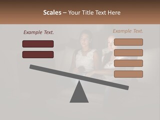 Two Girls Sitting On A Couch Watching A Movie PowerPoint Template