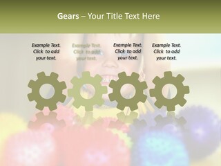 A Young Boy Is Holding His Head Above A Pile Of Balls PowerPoint Template