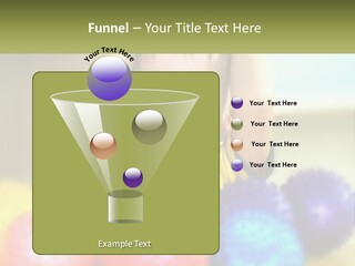 A Young Boy Is Holding His Head Above A Pile Of Balls PowerPoint Template