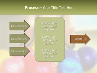A Young Boy Is Holding His Head Above A Pile Of Balls PowerPoint Template
