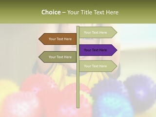 A Young Boy Is Holding His Head Above A Pile Of Balls PowerPoint Template