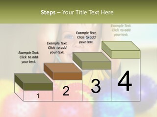 A Young Boy Is Holding His Head Above A Pile Of Balls PowerPoint Template