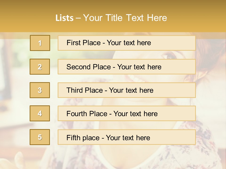 A Woman Sitting In Front Of A Laptop Computer PowerPoint Template