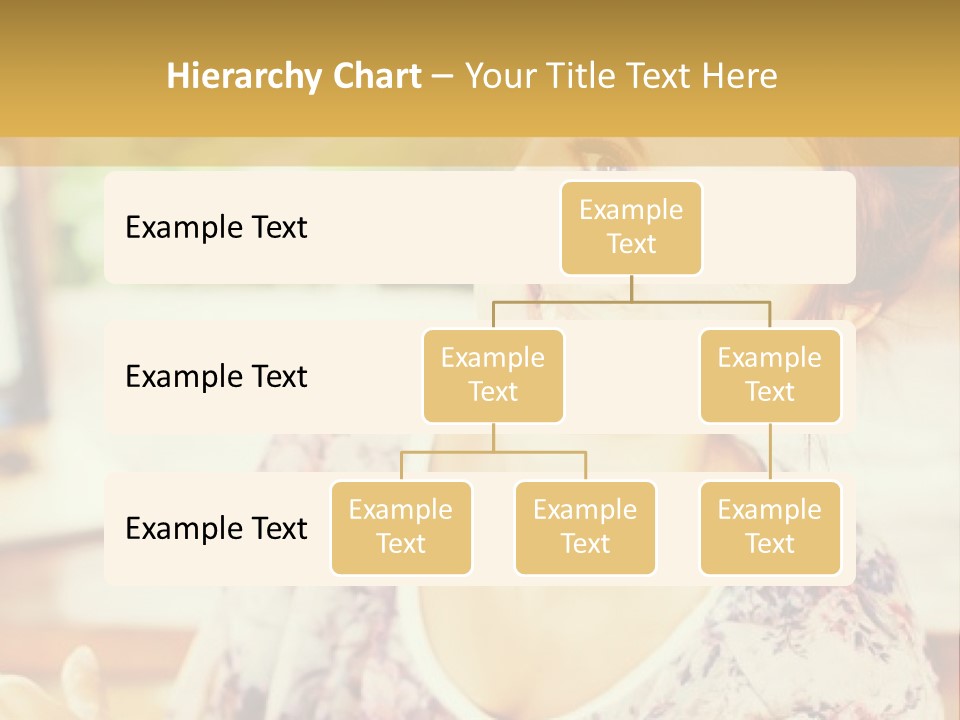 A Woman Sitting In Front Of A Laptop Computer PowerPoint Template