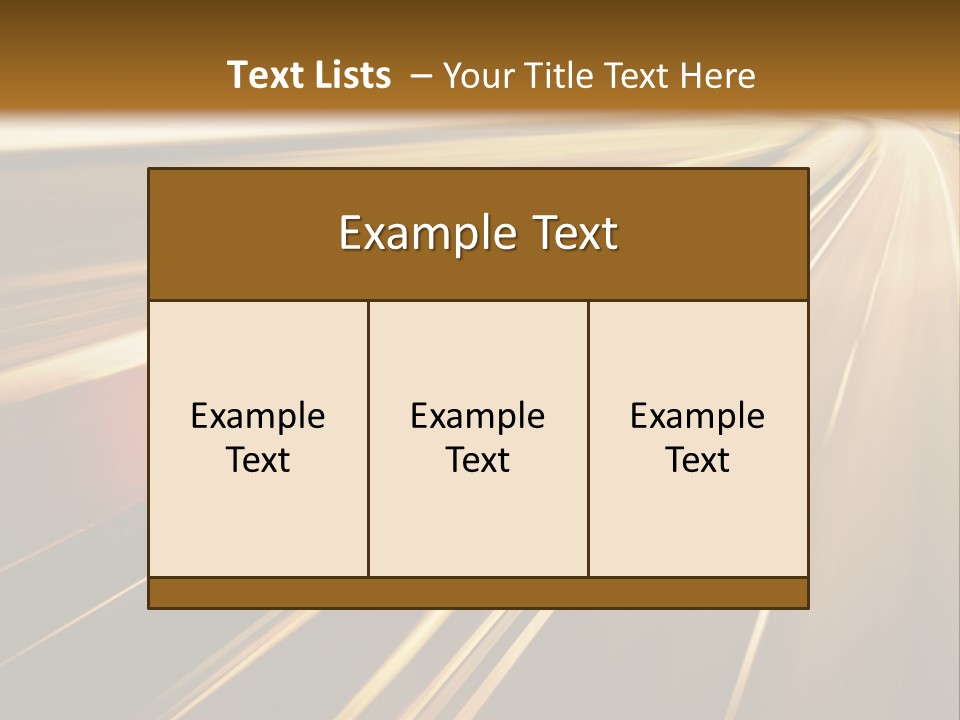 A Truck Driving Down A Highway With A Blurry Background PowerPoint Template