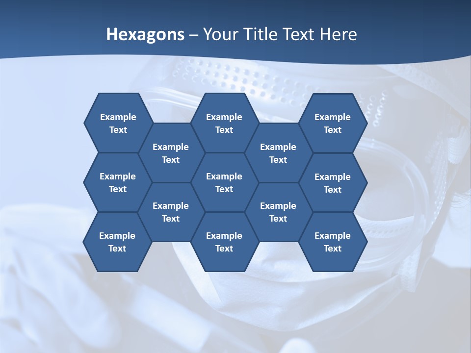 A Woman In A Mask And Goggles Holding A Pipe PowerPoint Template