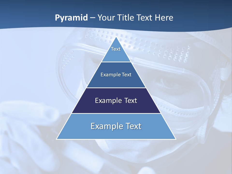 A Woman In A Mask And Goggles Holding A Pipe PowerPoint Template