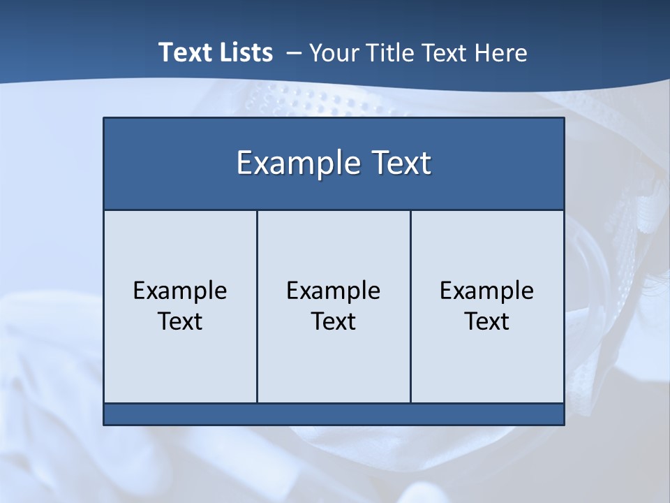 A Woman In A Mask And Goggles Holding A Pipe PowerPoint Template