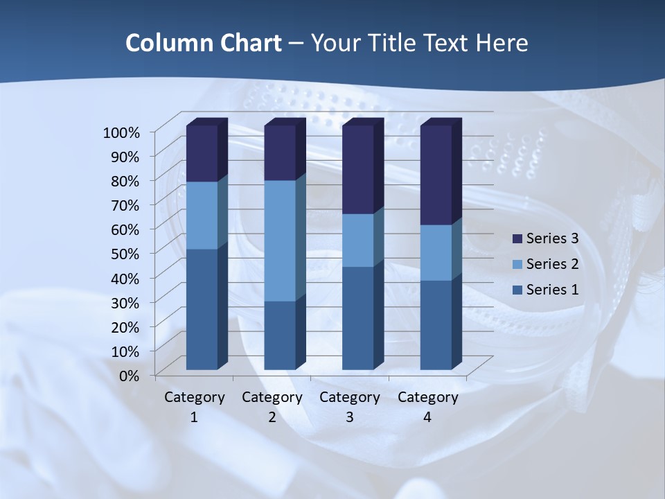 A Woman In A Mask And Goggles Holding A Pipe PowerPoint Template