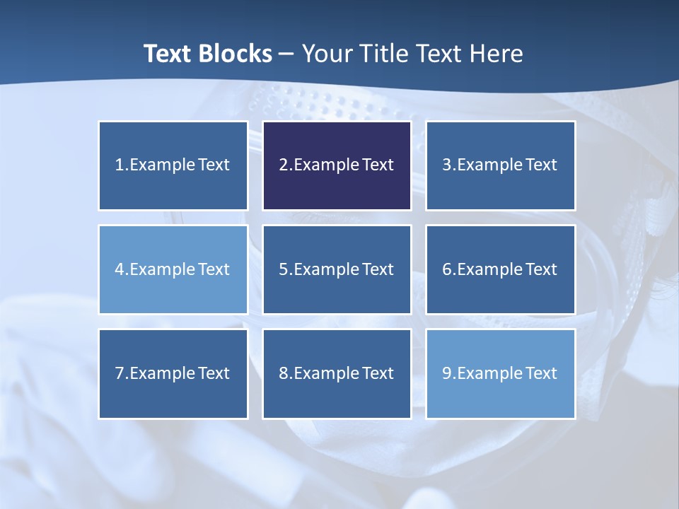 A Woman In A Mask And Goggles Holding A Pipe PowerPoint Template