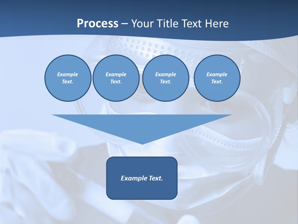 A Woman In A Mask And Goggles Holding A Pipe PowerPoint Template