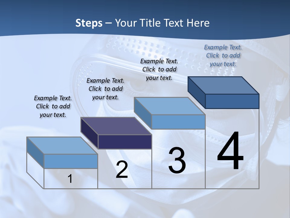 A Woman In A Mask And Goggles Holding A Pipe PowerPoint Template