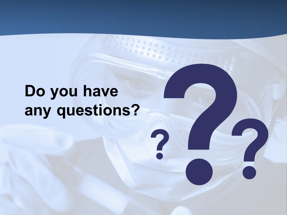 A Woman In A Mask And Goggles Holding A Pipe PowerPoint Template