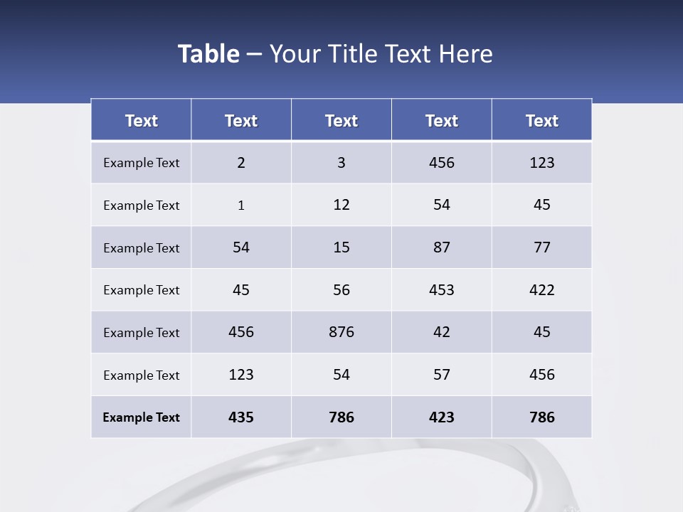 A Diamond Ring With A Name Tag On It PowerPoint Template