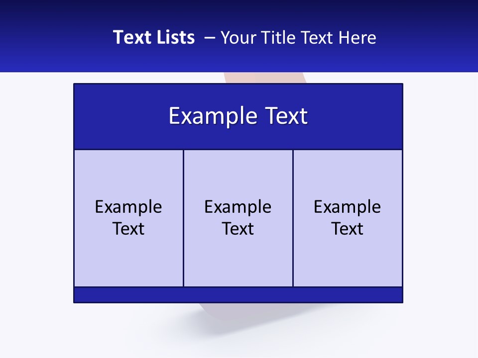 A 3D Image Of A Rainbow Colored Finger PowerPoint Template